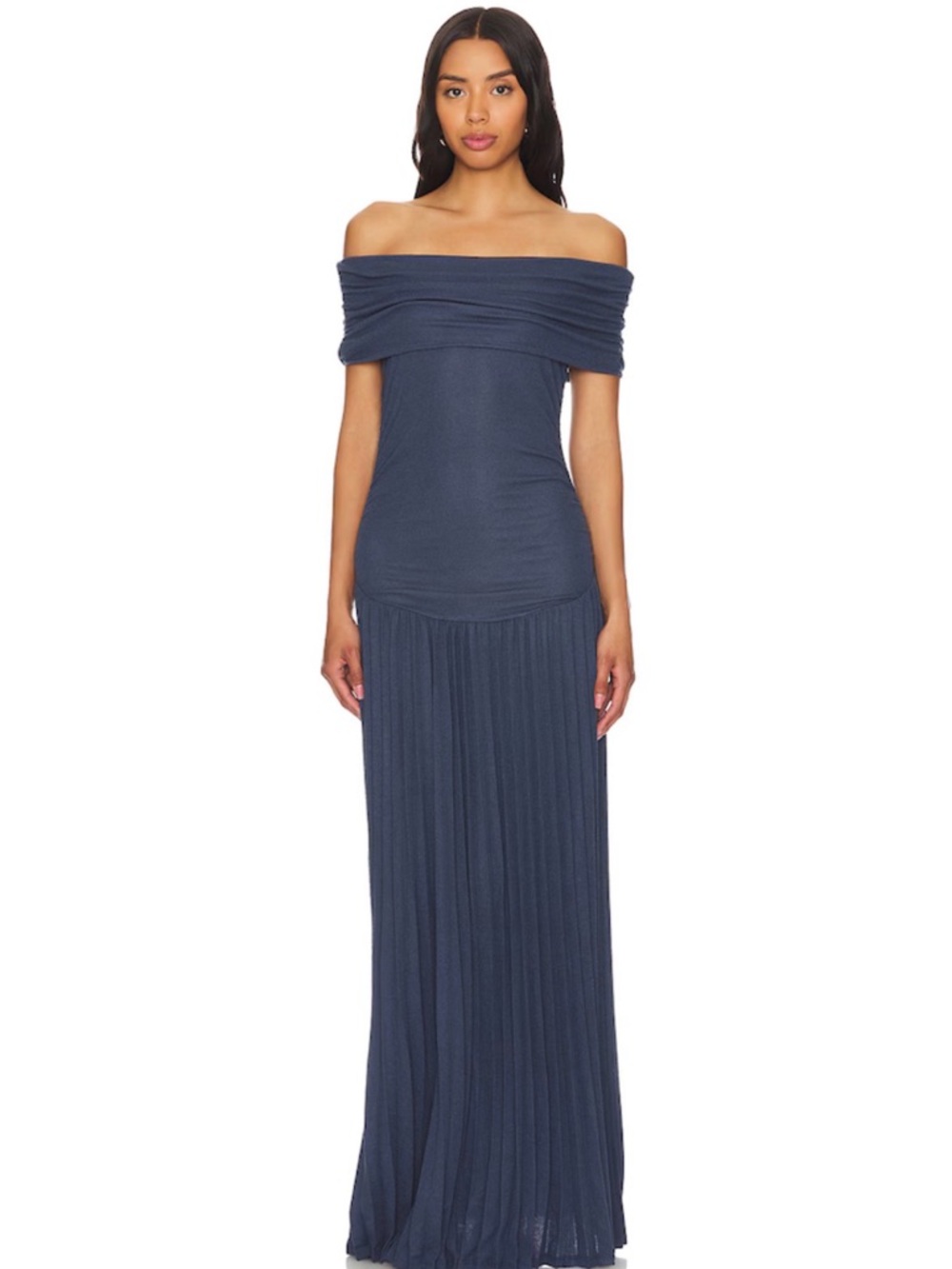 Lioness Field of Dreams Maxi Dress - Navy